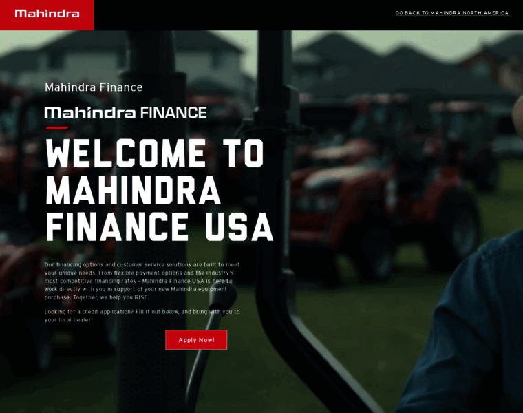 Mahindrafinanceusa.com thumbnail