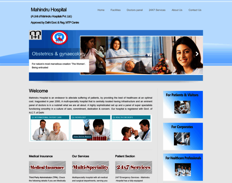 Mahindruhospital.com thumbnail