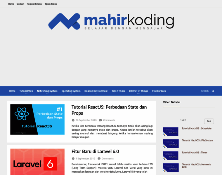Mahirkoding.com thumbnail