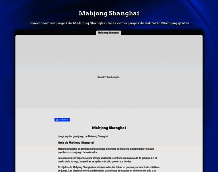 Mahjong-shanghai.es thumbnail