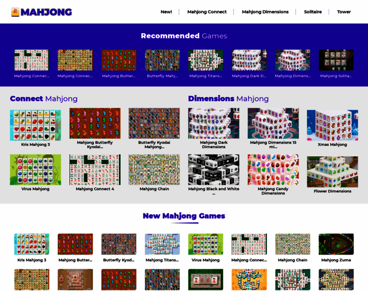 Mahjongg.games thumbnail