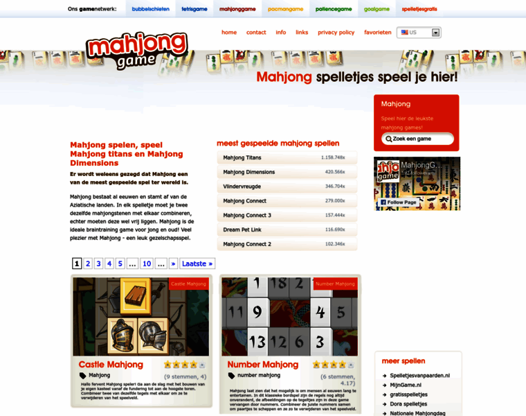 Mahjonggame.nl thumbnail