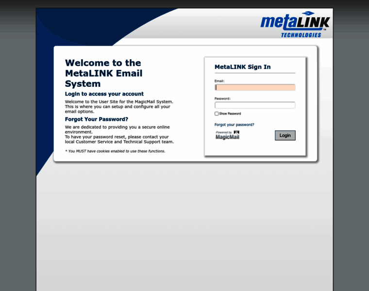 Mail.metalink.net thumbnail