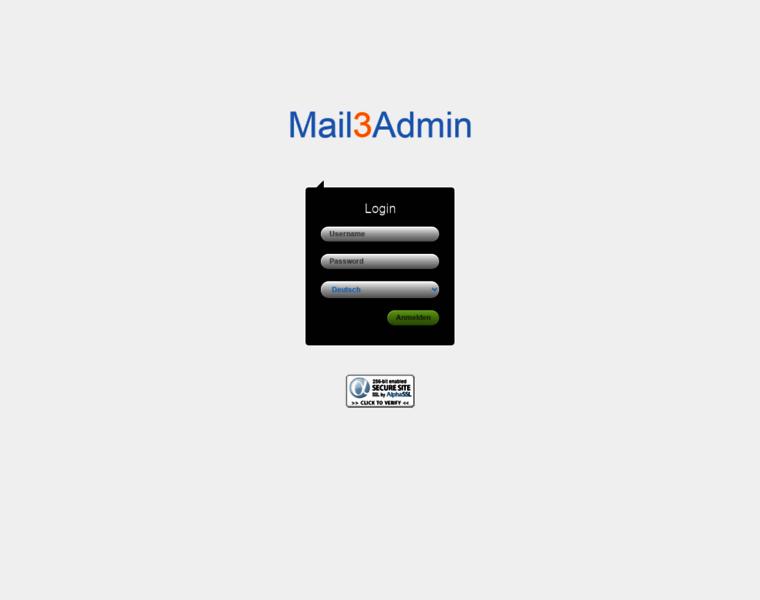 Mail3admin.de thumbnail