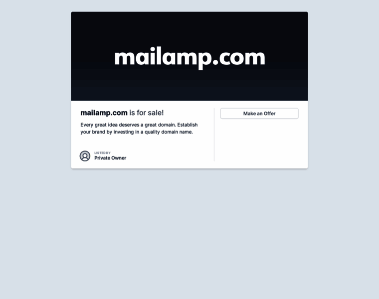 Mailamp.com thumbnail