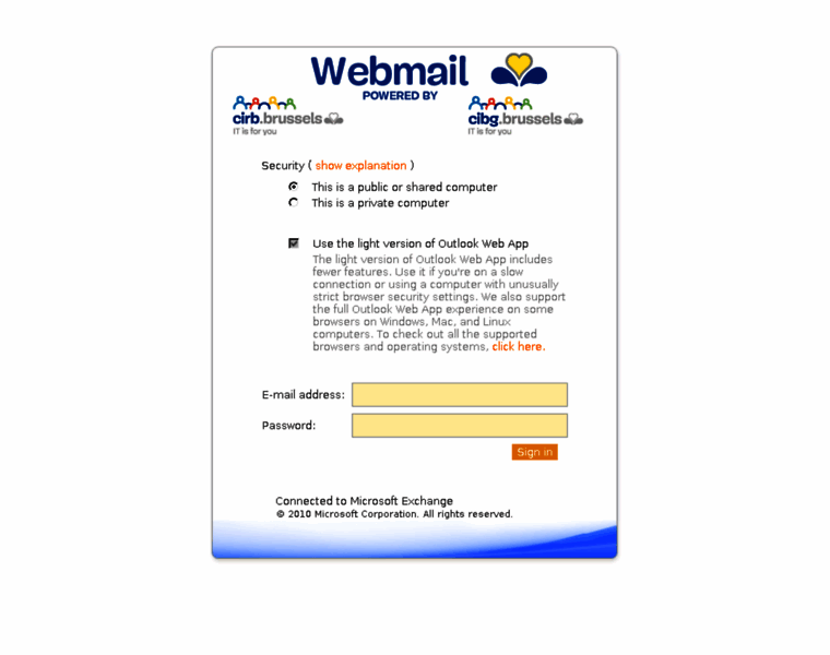 Mailbox.irisnet.be thumbnail