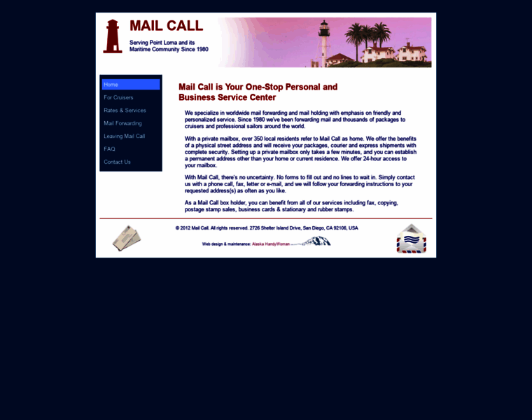 Mailcallsandiego.com thumbnail