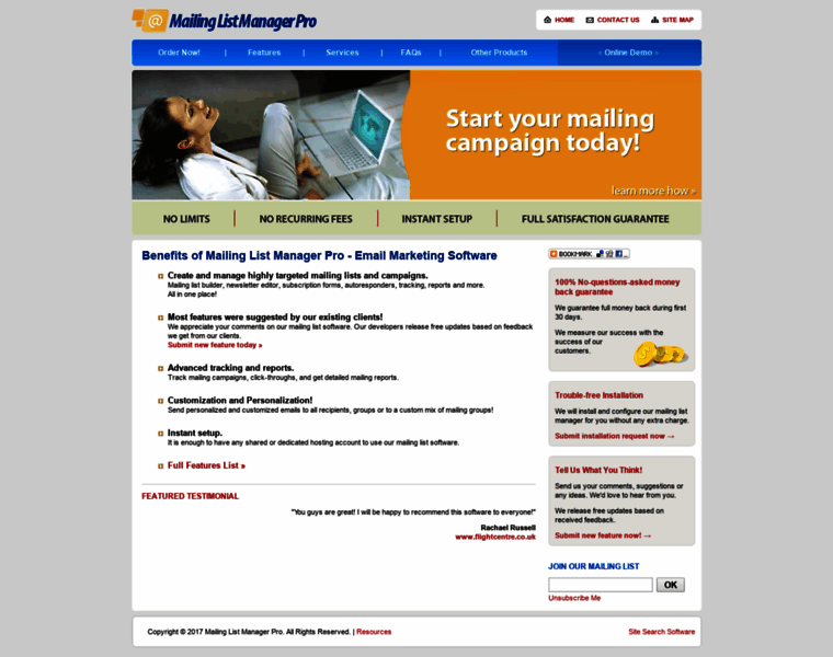 Mailing-manager.com thumbnail