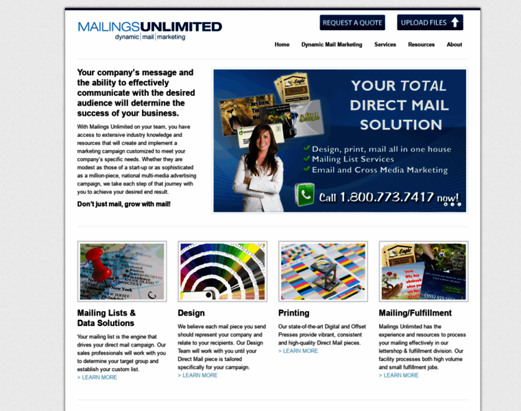 Mailings-unlimited.com thumbnail