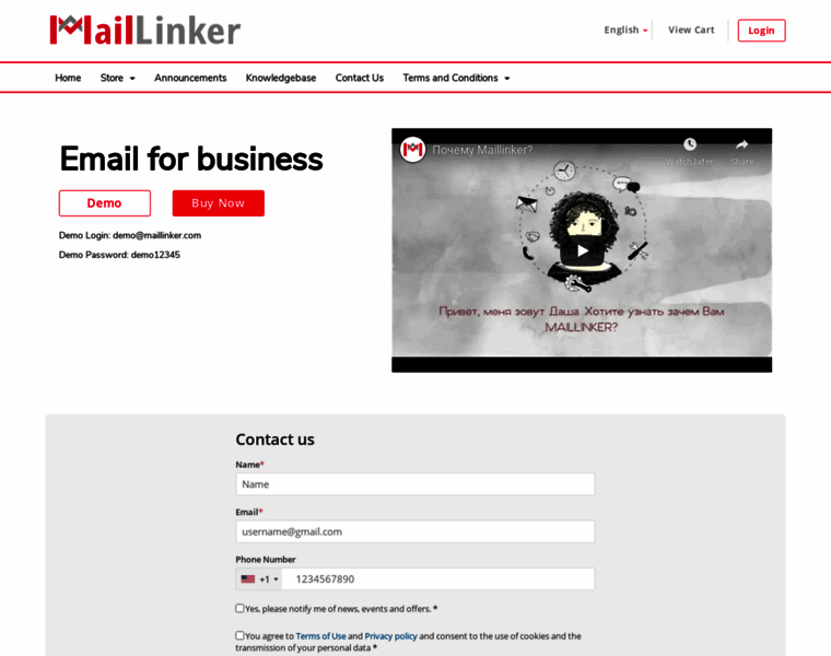 Maillinker.com thumbnail