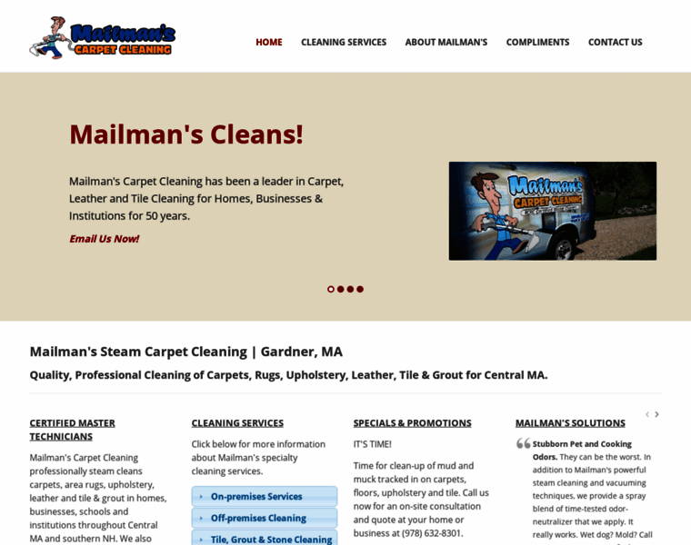 Mailmanscarpetcleaning.com thumbnail