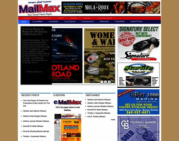 Mailmaxonline.com thumbnail