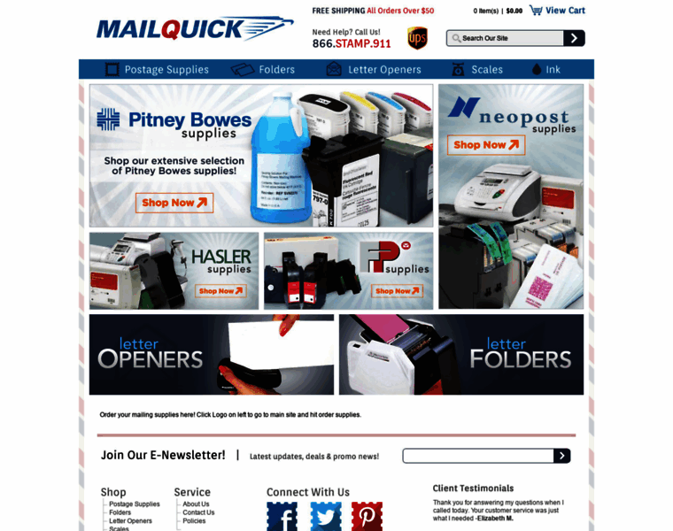 Mailmetersupply.com thumbnail