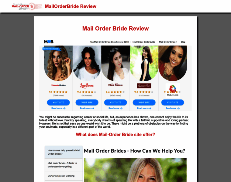 Mailorderbridereview.org thumbnail