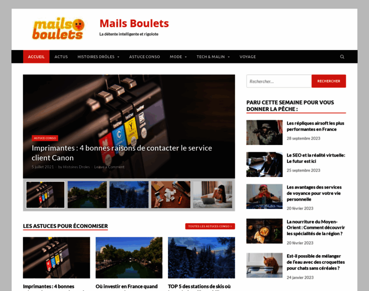 Mails-boulets.fr thumbnail