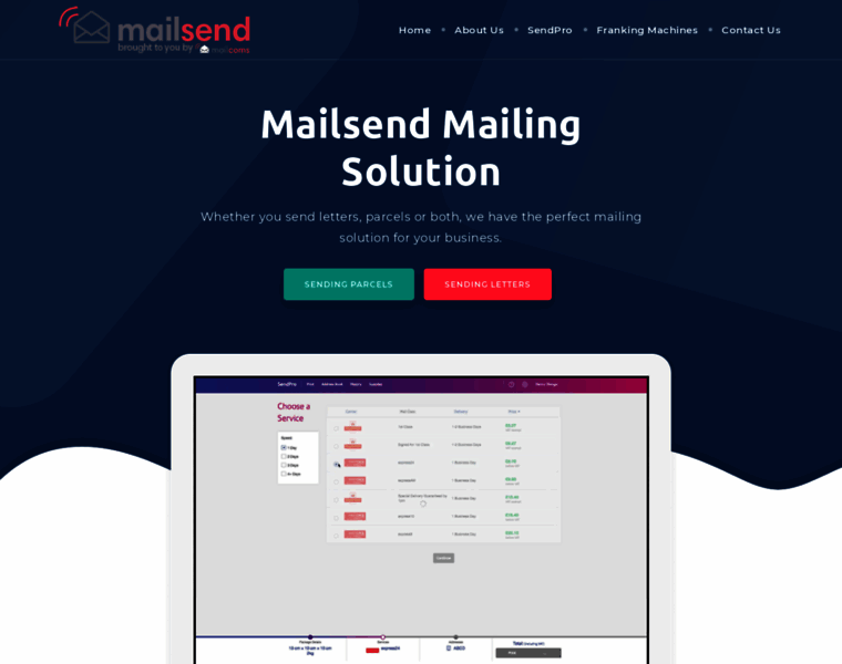 Mailsend.co.uk thumbnail
