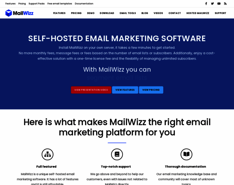 Mailwizz.com thumbnail