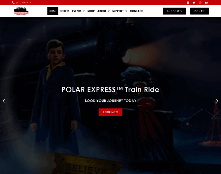 Mainenarrowgauge.org thumbnail