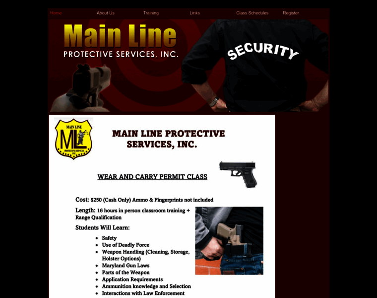 Mainlineprotectiveservices.com thumbnail