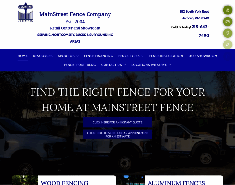 Mainstreetfence.com thumbnail Mainstreetfence.com thumbnail
