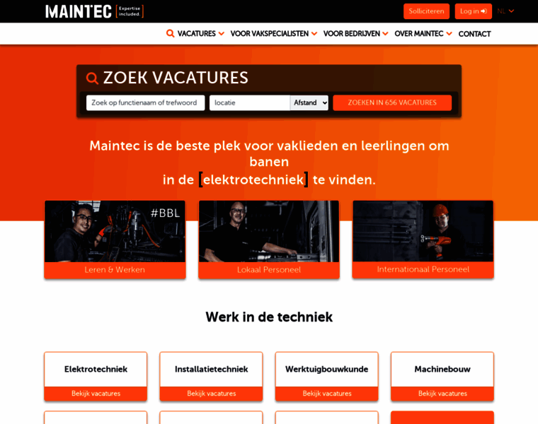 Maintec.nl thumbnail