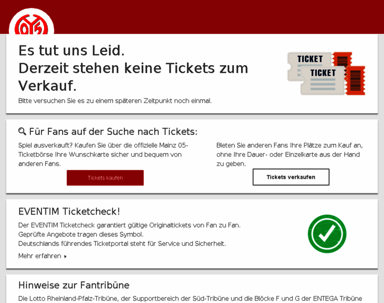 Mainz05-ticketboerse.de thumbnail