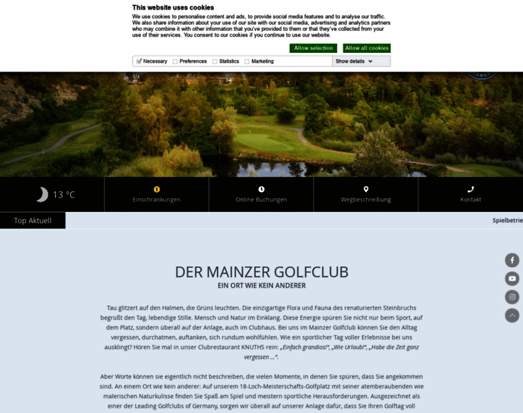 Mainzer-golfclub.de thumbnail