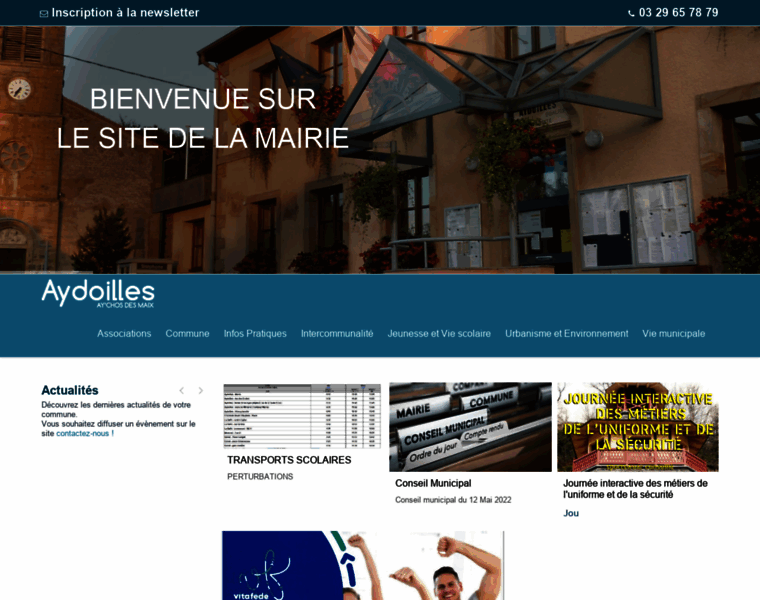 Mairie-aydoilles.com thumbnail