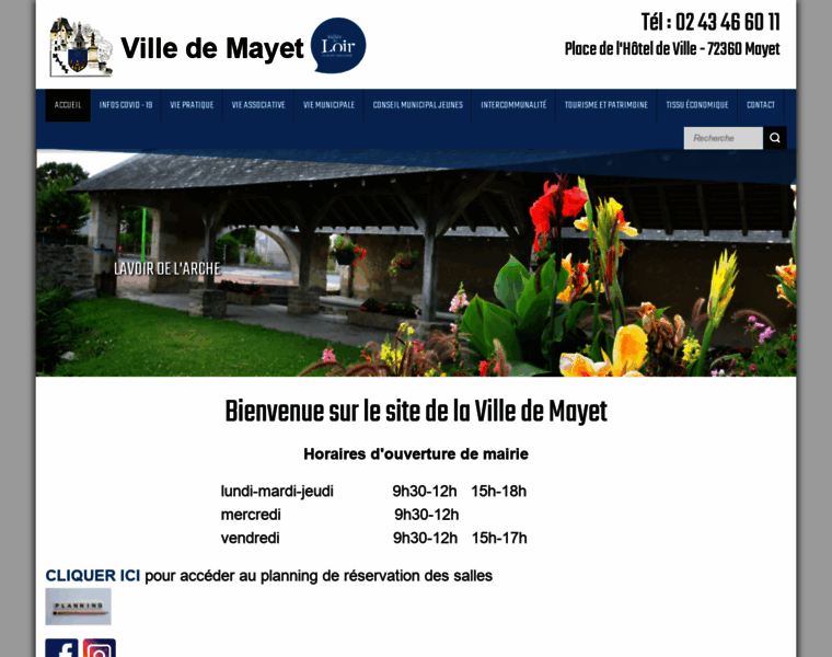 Mairie-mayet.fr thumbnail