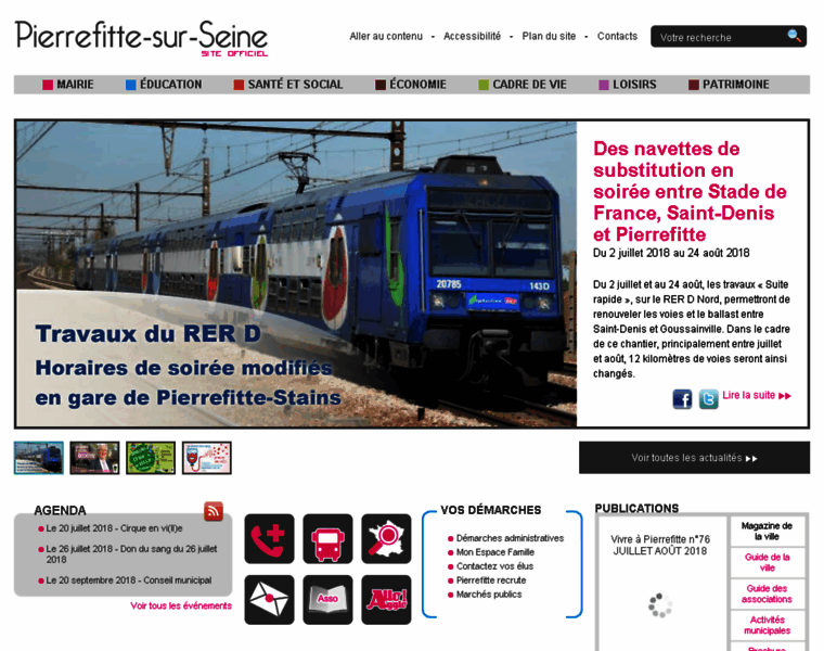 Mairie-pierrefitte93.fr thumbnail