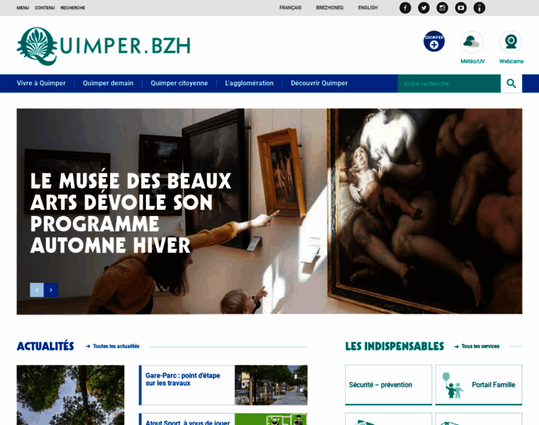 Mairie-quimper.fr thumbnail