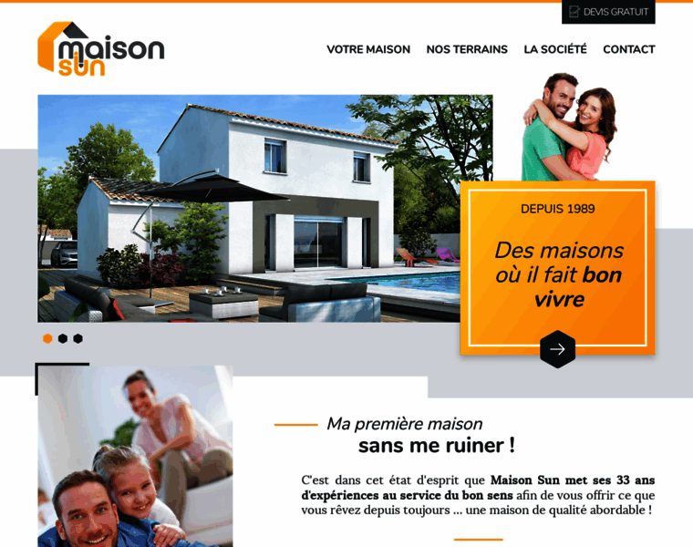 Maisonsun.fr thumbnail