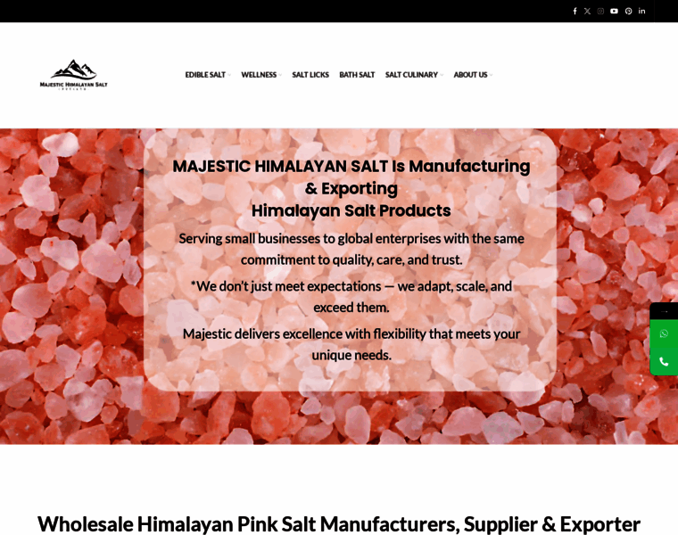 Majestichimalayansalt.com thumbnail