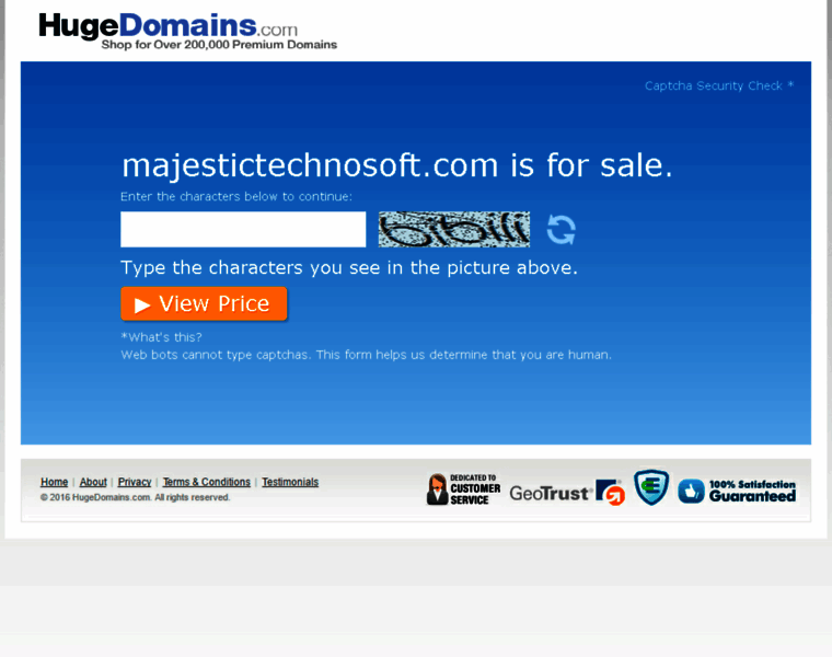 Majestictechnosoft.com thumbnail