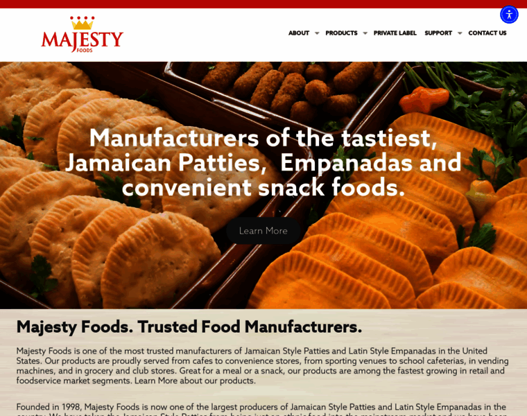 Majestyfoods.com thumbnail