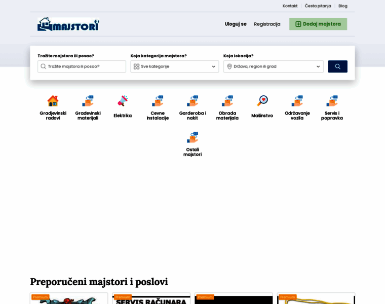Majstorimajstori.com thumbnail