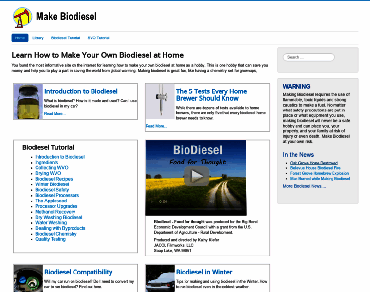 Make-biodiesel.org thumbnail