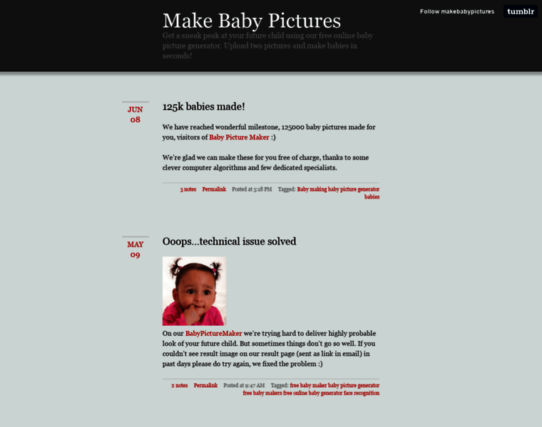 Makebabypictures.com thumbnail