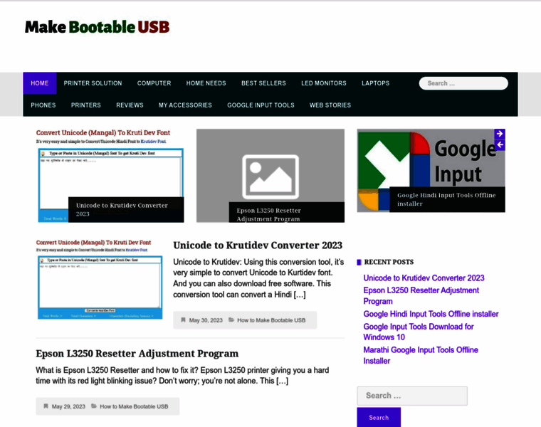 Makebootableusb.com thumbnail