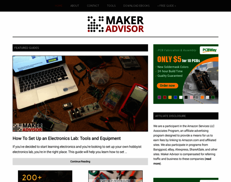 Makeradvisor.com thumbnail