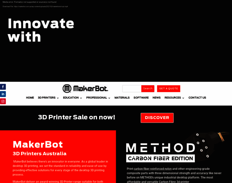 Makerbot3d.com.au thumbnail