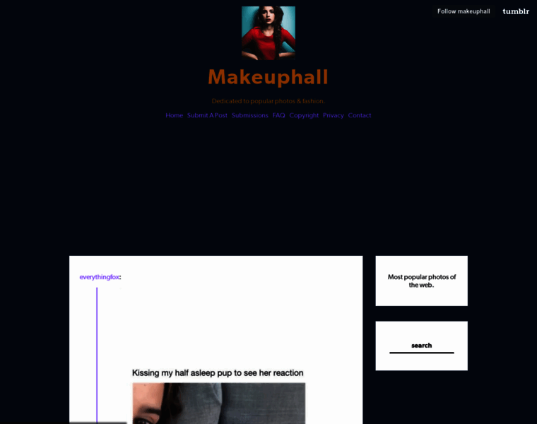 Makeuphall.net thumbnail