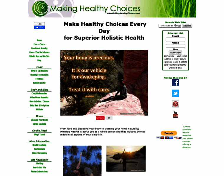 Making-healthy-choices.com thumbnail