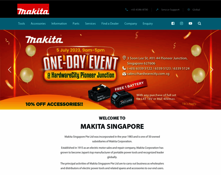 Makita.com.sg thumbnail