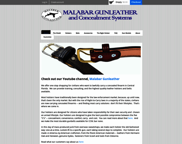 Malabargunleather.com thumbnail