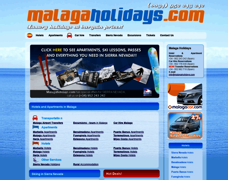 Malagaholidays.com thumbnail