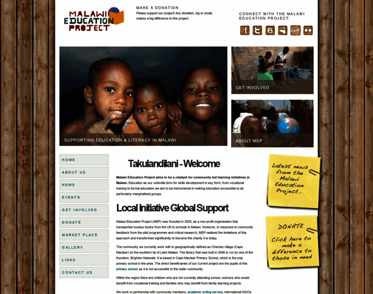 Malawieducationproject.com thumbnail