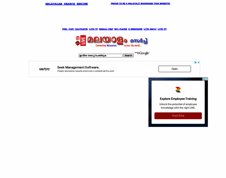 Malayalamsearch.com thumbnail