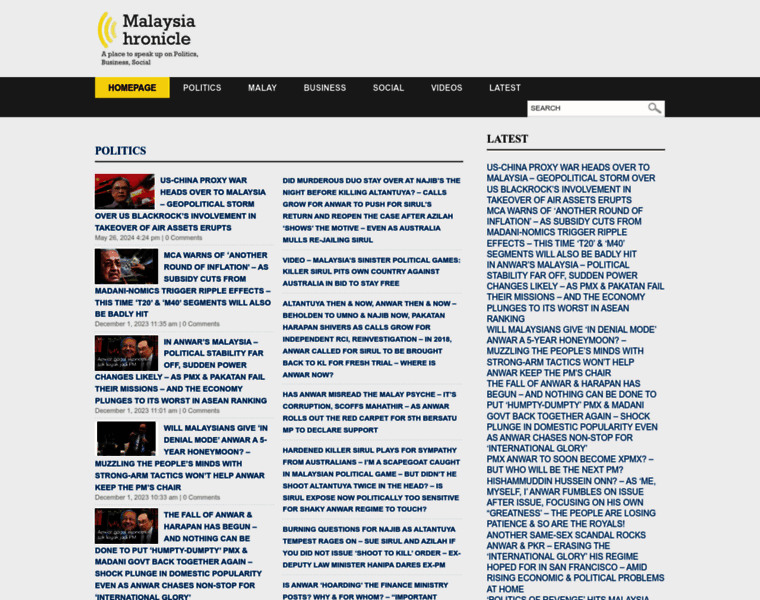 Malaysia-chronicle.com thumbnail