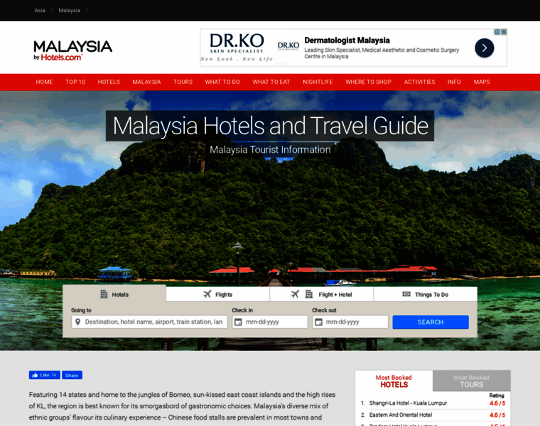 Malaysia-hotels.net thumbnail